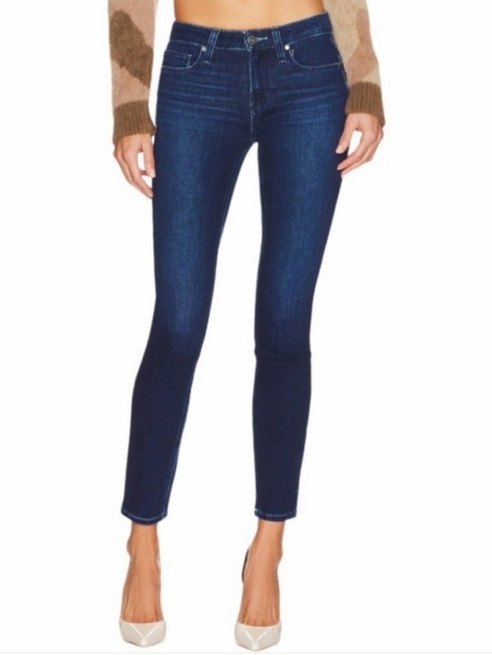 PAIGE Verdugo Ankle Ellora Skinny Jeans (28)